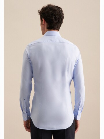 Coupe slim Chemise business SEIDENSTICKER en bleu