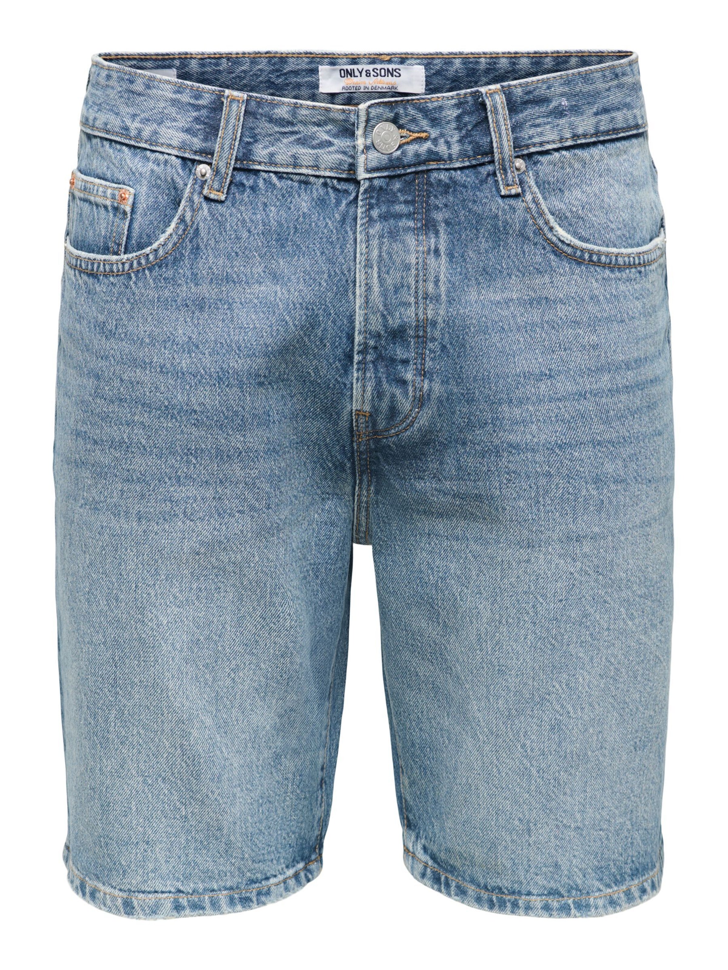 Only & Sons Jean 'ONSEDGE' en bleu ciel, Vue avec produit