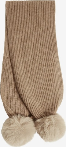 MANGO KIDS Scarf in Brown: front