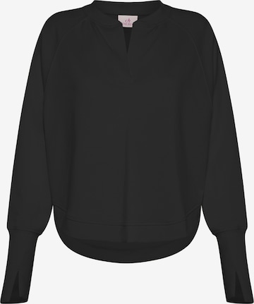 DEHA Sweatshirt in Schwarz: Vorderseite
