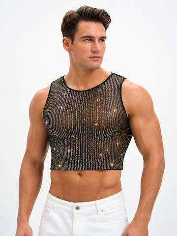 BIMONI Shirt in Gold: Vorderseite