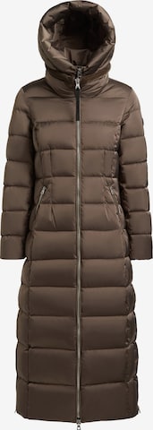 khujo Winterjas in Bruin: voorkant