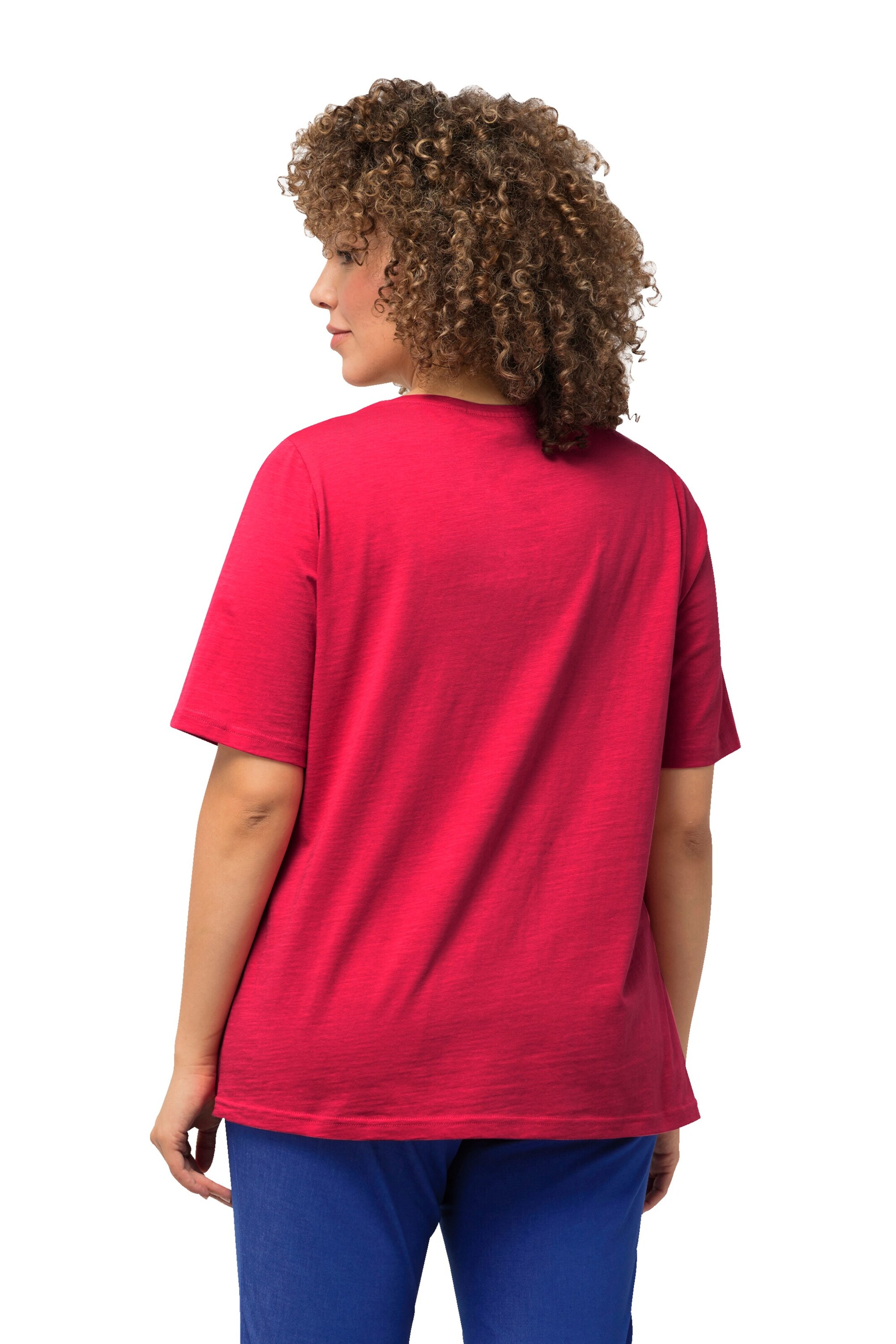T-shirt Ulla Popken en rose