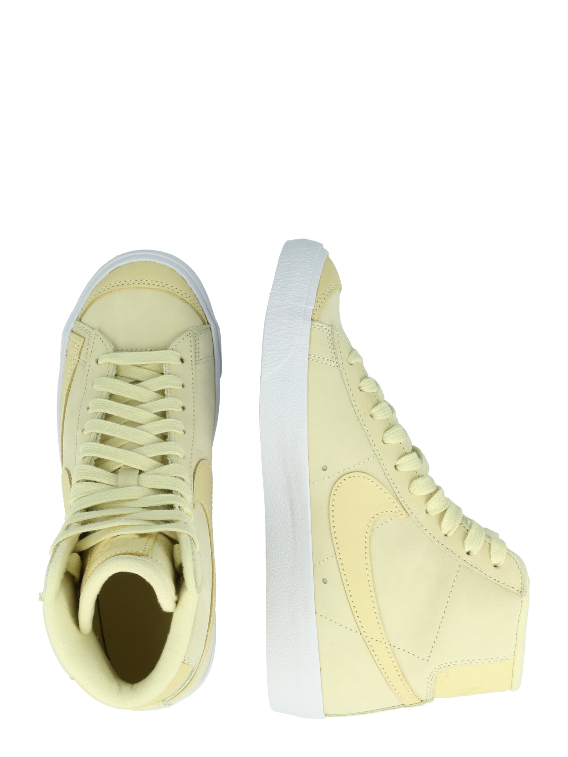 Nike Sportswear Zapatillas deportivas altas 'BLAZER MID PRM MF' en Amarillo  Claro | ABOUT YOU