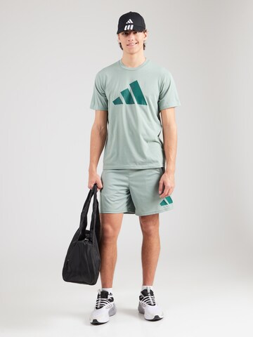 ADIDAS PERFORMANCE Функциональная футболка 'Train Essentials Feelready' в Зеленый