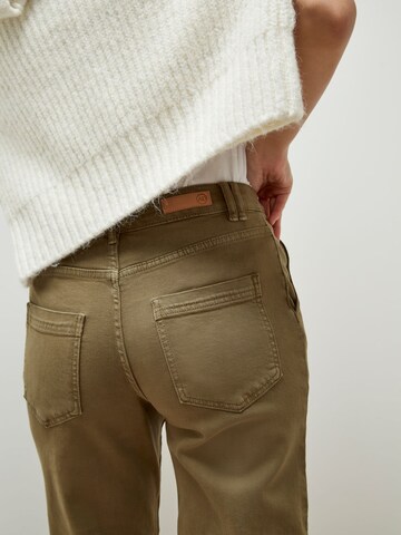 Apricot Slimfit Chino in Groen