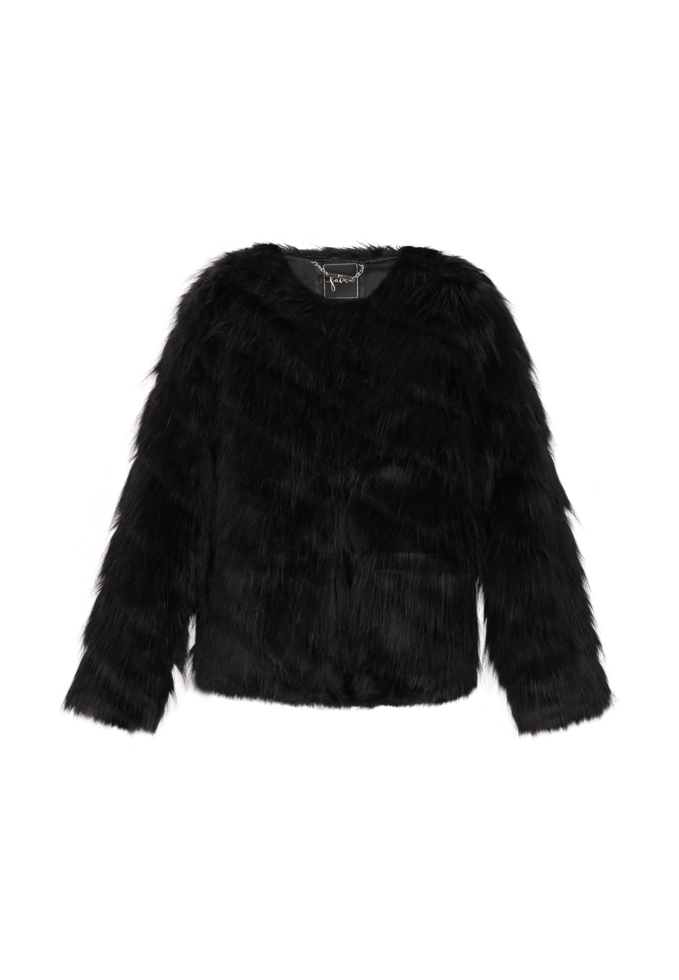 faina Átmeneti dzseki - fekete: elől