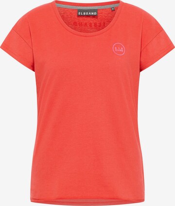 Elbsand Shirt 'Ragne' in Red: front