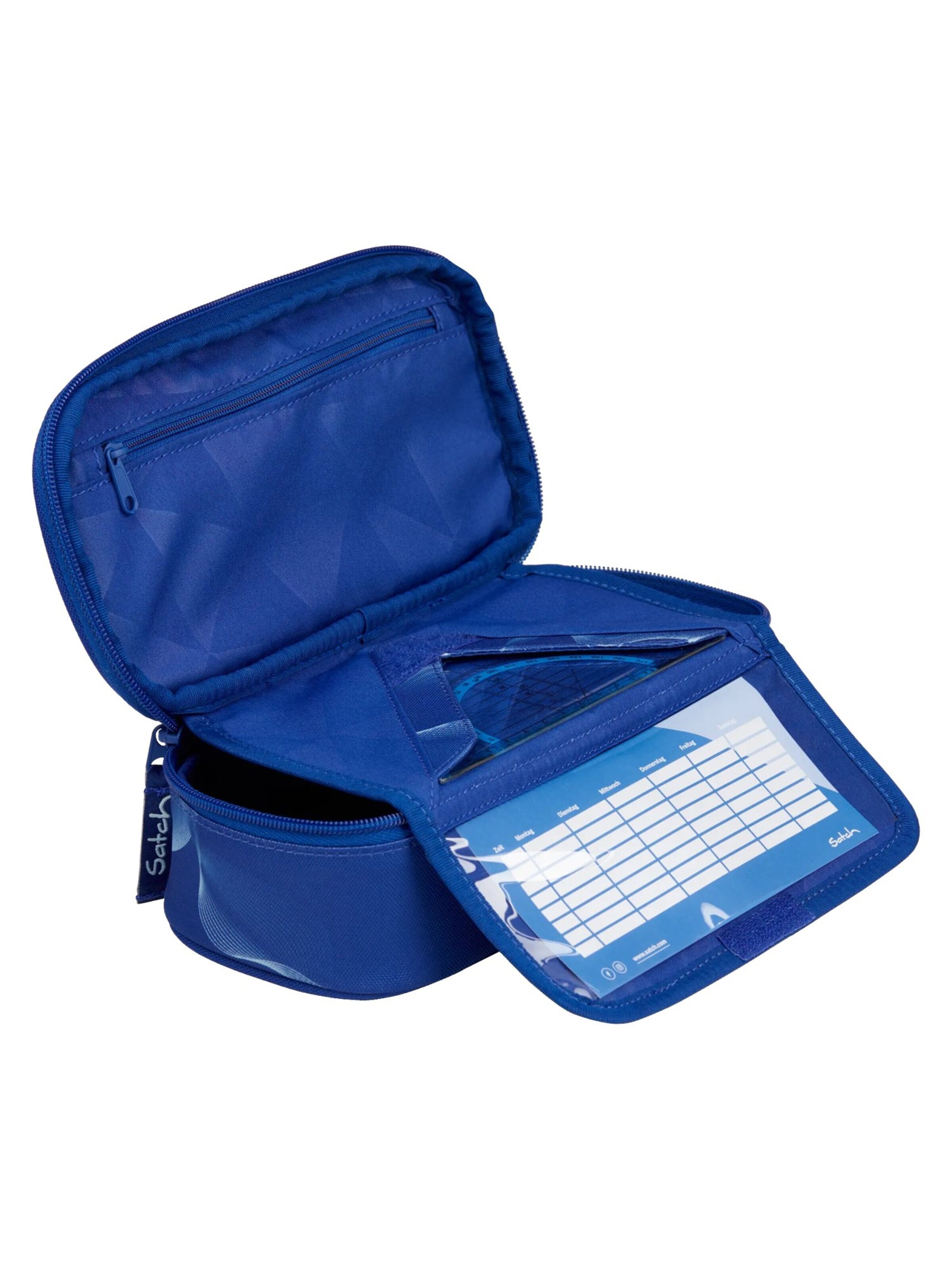 Satch Bag 'Federmäppchen Schlamperbox' in Blue