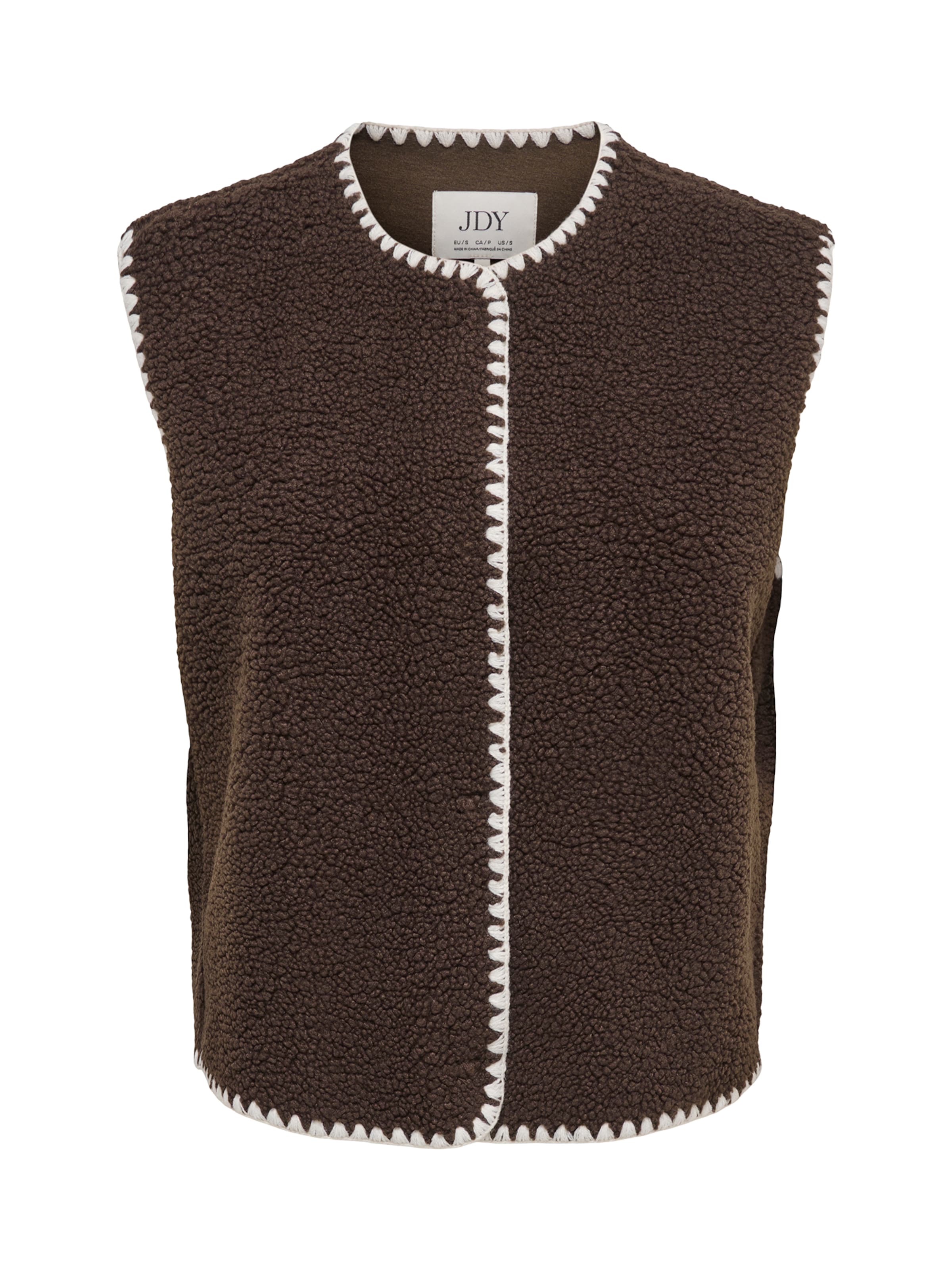 JDY Bodywarmer 'JDYSIMINA' in Bruin: voorkant