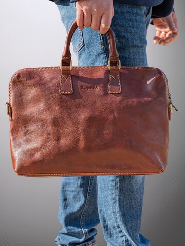 bupell Aktenkoffer 'Rosario' in Braun