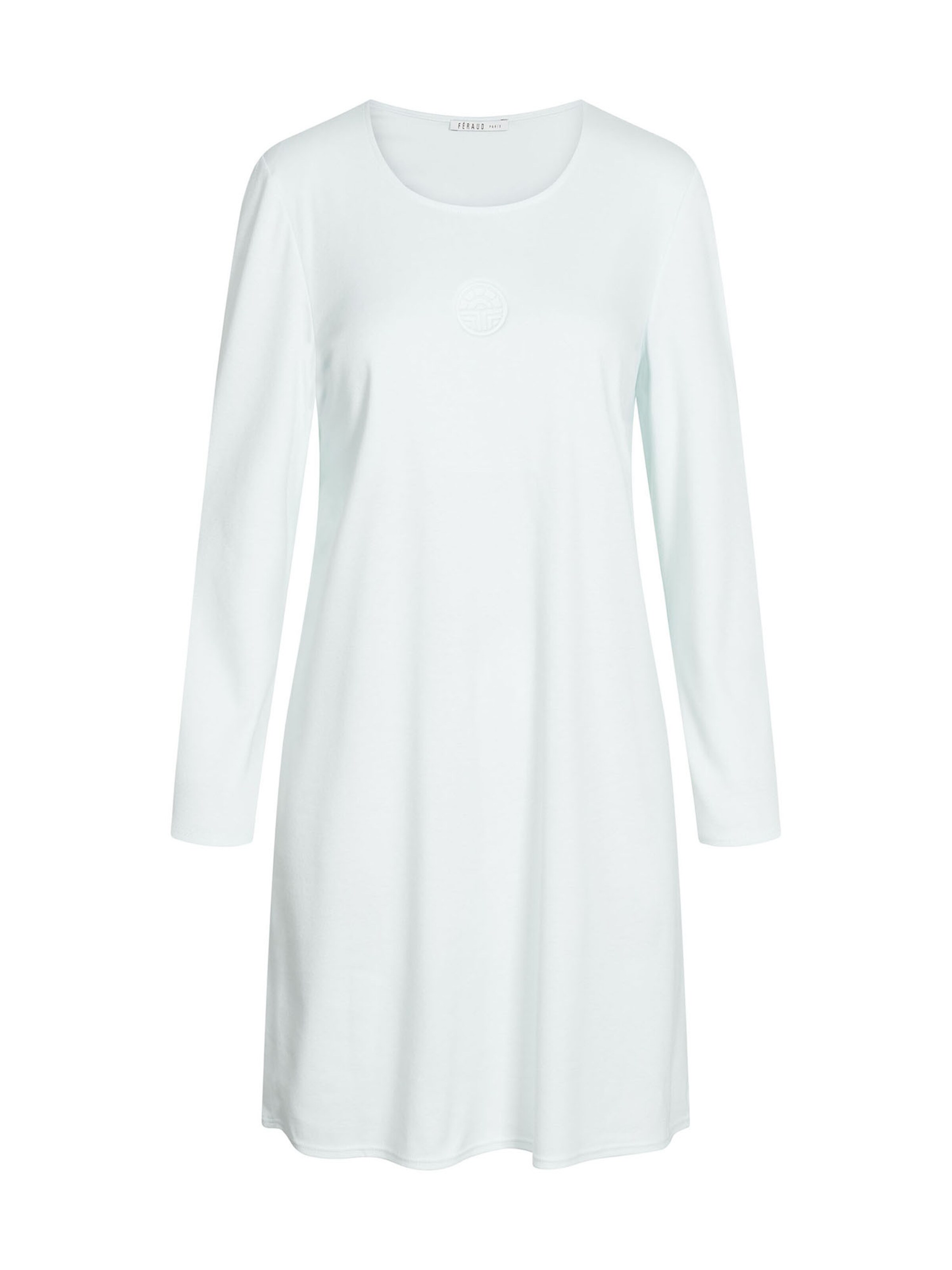 FÉRAUD PARIS Nightgown ' Prägemotiv ' in Green: front
