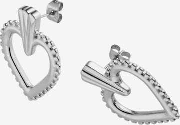 Boucles d'oreilles 'Darling Heart' PURELEI en argent : devant