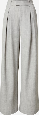 Wide leg Pantaloni con pieghe di noar studios in grigio: frontale