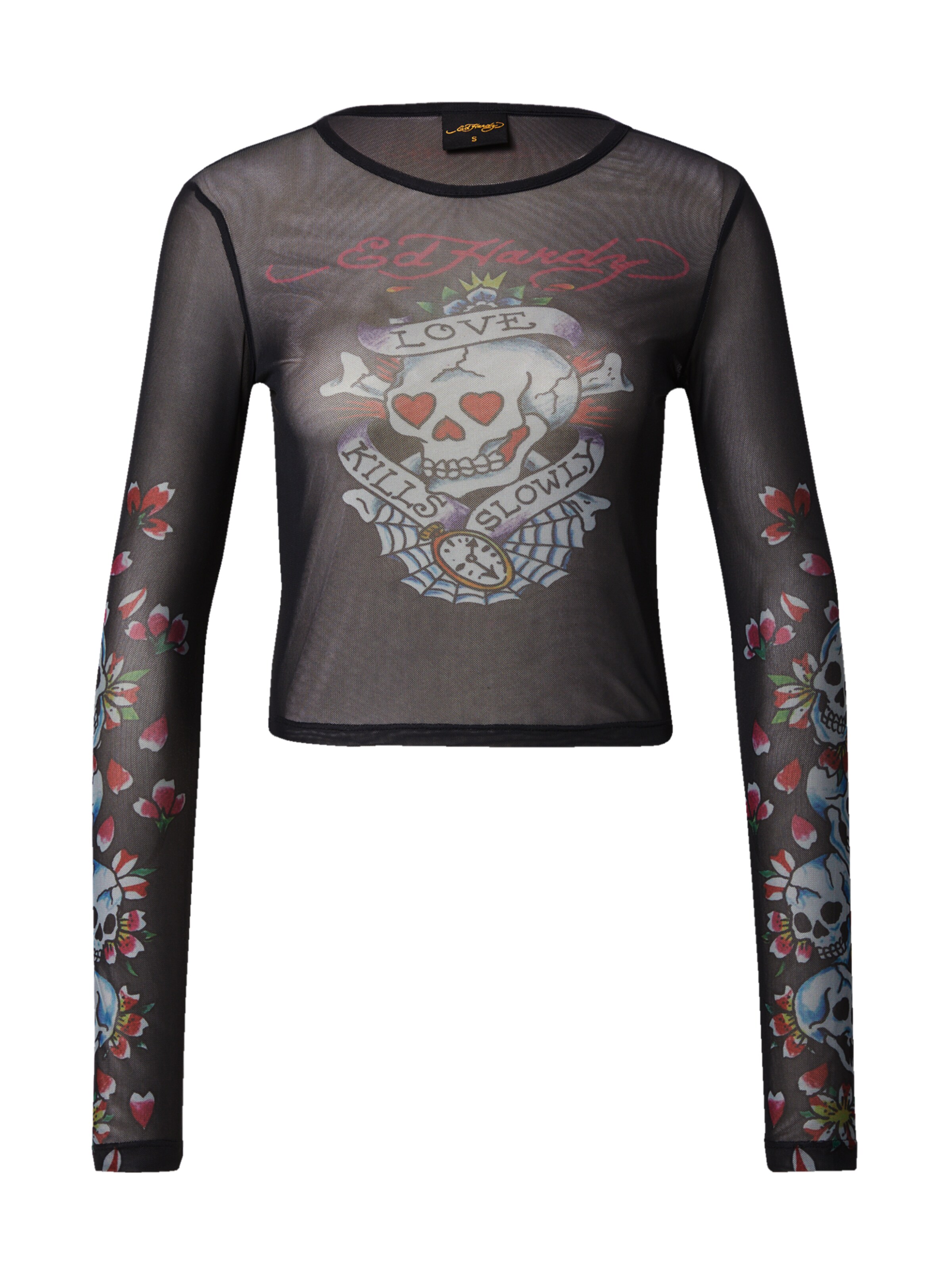 Ed Hardy Shirt in Black: front