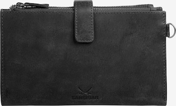 SANSIBAR Wallet 'SYLT' in Black: front
