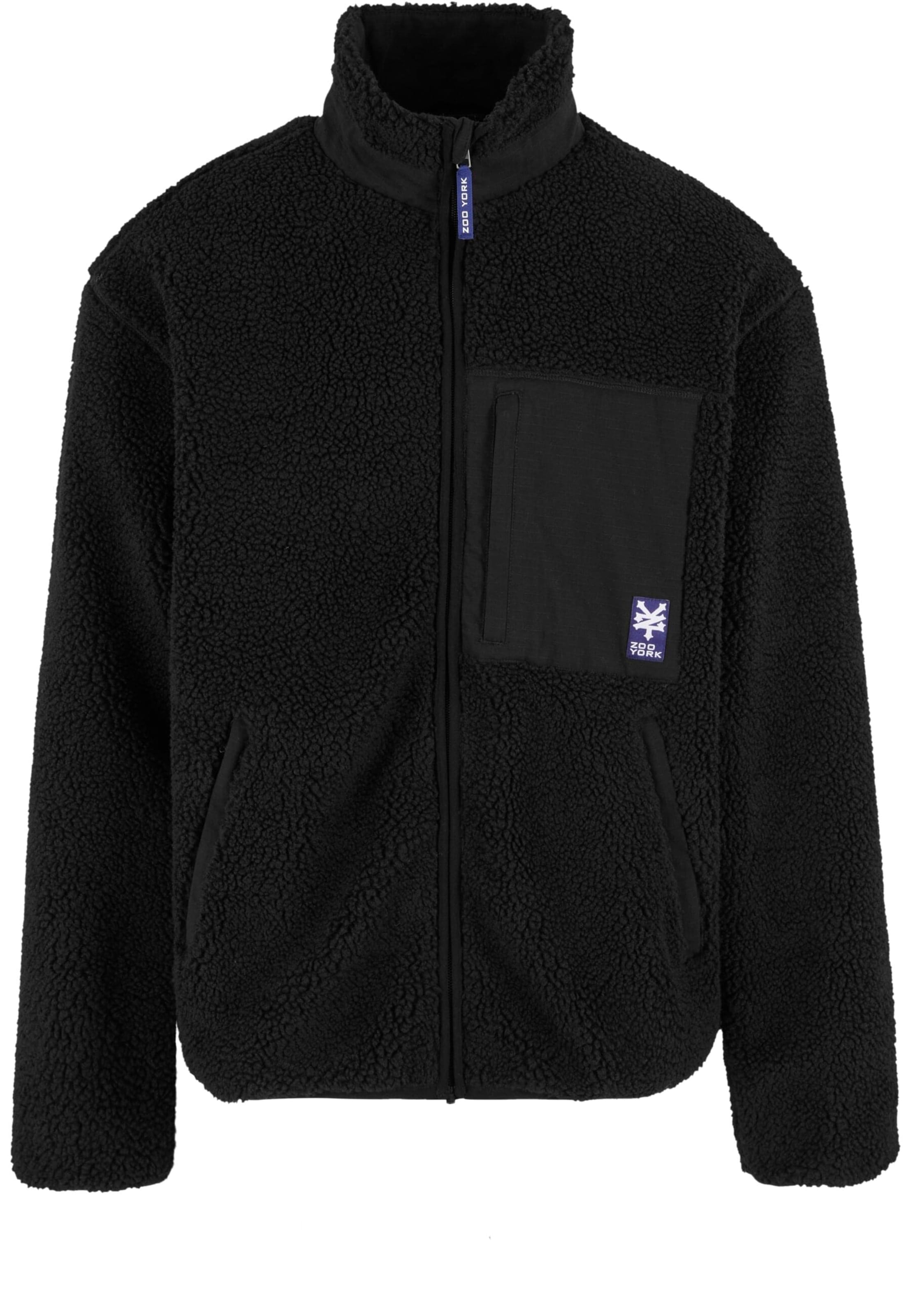 ZOO YORK Jacke in Schwarz: Vorderseite