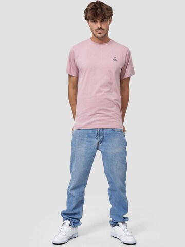 Mikon T-Shirt 'Anker' in Pink