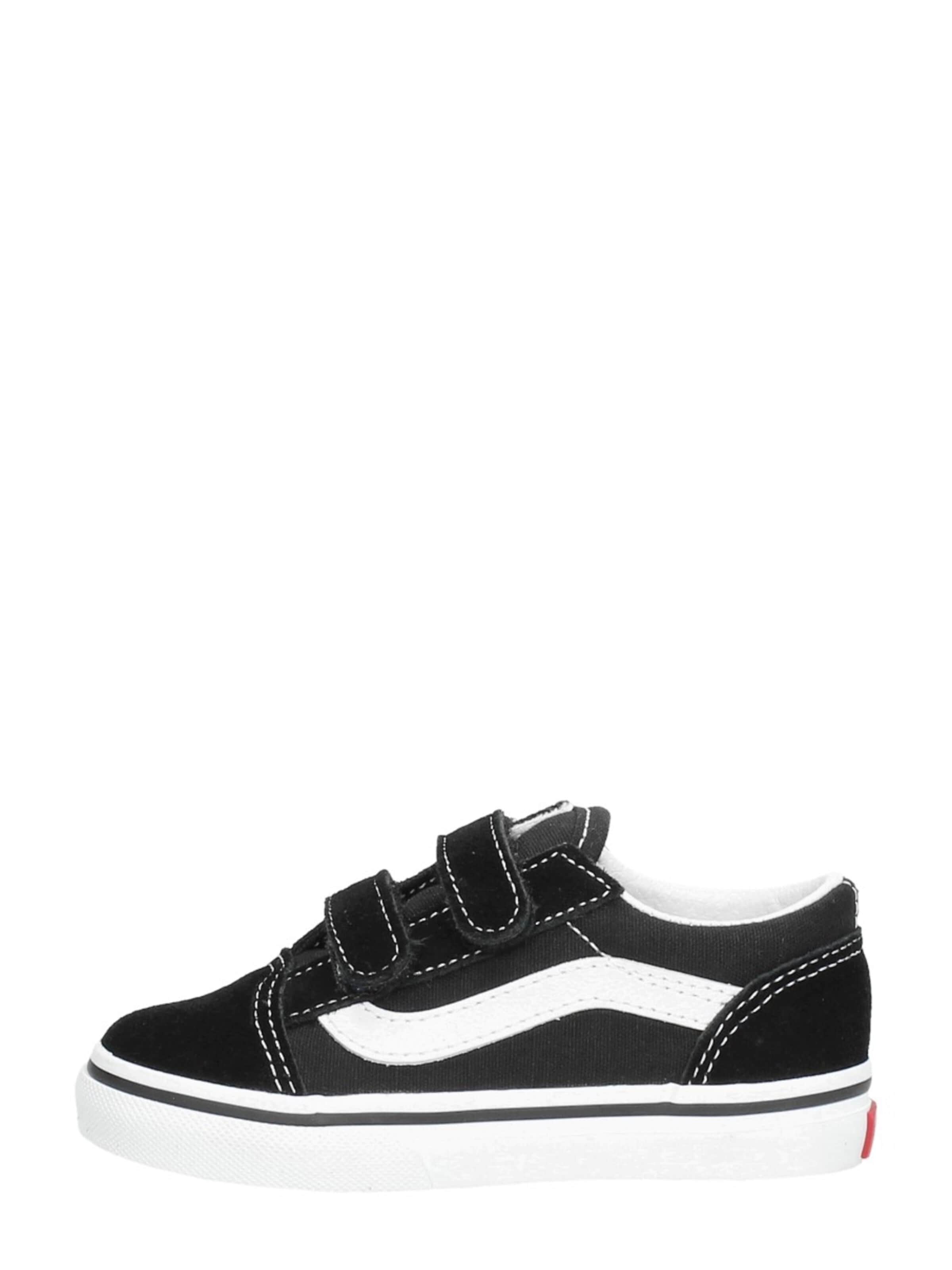 VANS Sneakers 'Old Skool V Black' in Zwart