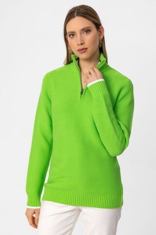 Pullover 'AILEEN' di DENIM CULTURE in verde: frontale