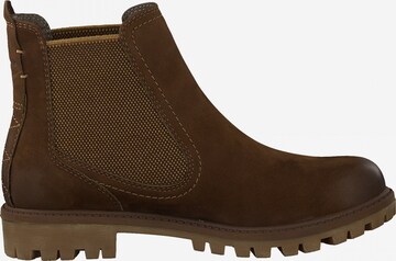 TAMARIS Chelsea Boots in Braun