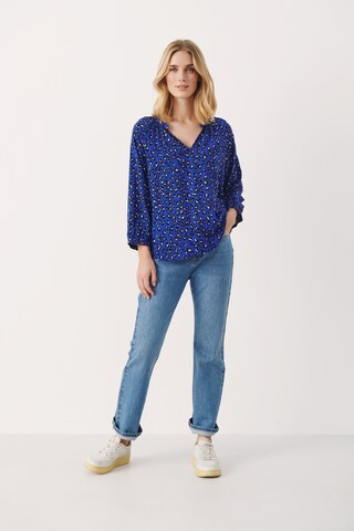 Part Two Bluse 'Milean' in Blau