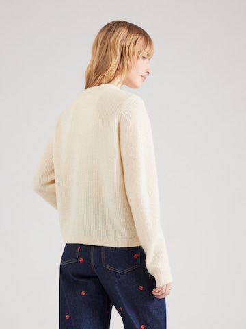 VILA Вязаная кофта 'VILory' в Бежевый