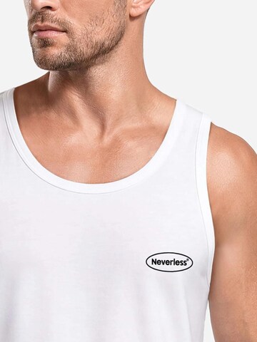Neverless Shirt 'Good Boy Society' in White