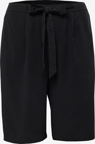 Guido Maria Kretschmer Curvy Loose fit Trousers 'Lotti' in Black: front
