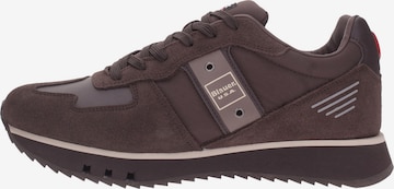 Sneaker bassa 'Tokyo01' di Blauer.USA in marrone: frontale