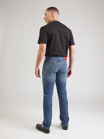HUGO Slimfit Kavbojke '708' | modra barva