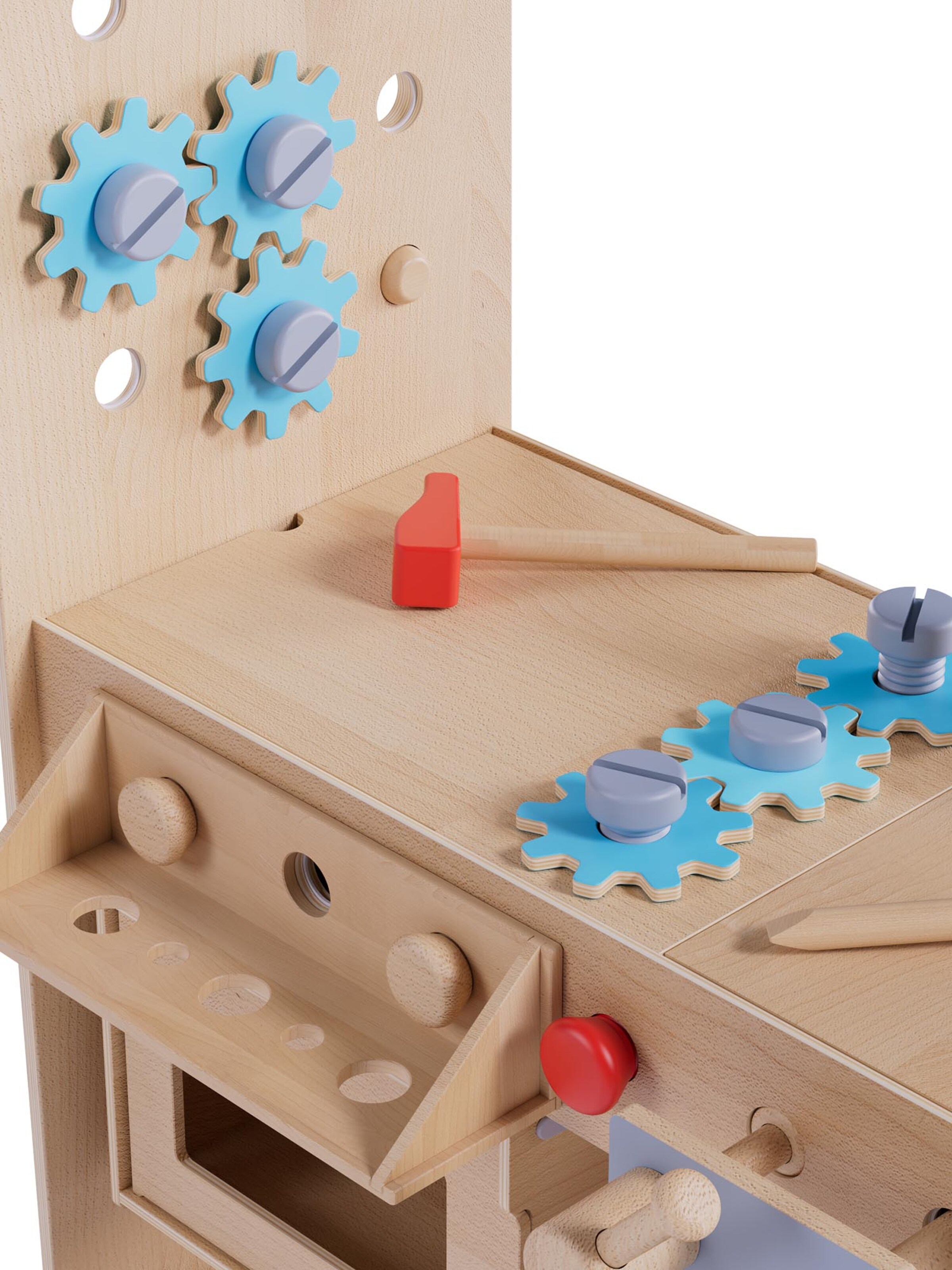 HABA Game ' Rollenspiel Studio 3 in 1 – Küche, Kaufladen & Werkstatt ' in Mixed colours
