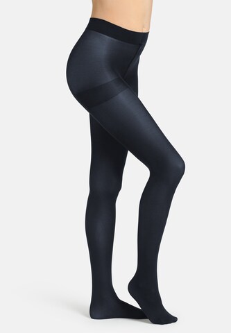 camano Feinstrumpfhose in Blau: Vorderseite