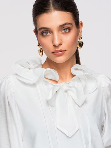 Ombre Halenka – bílá