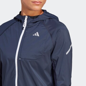 ADIDAS PERFORMANCE Athletic Jacket 'Fast ' in Blue