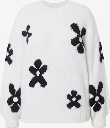 Studio Untold Trui in Wit: voorkant