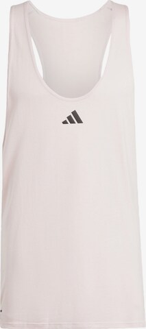 ADIDAS PERFORMANCE Performance Shirt 'Workout Stringer' in Pink