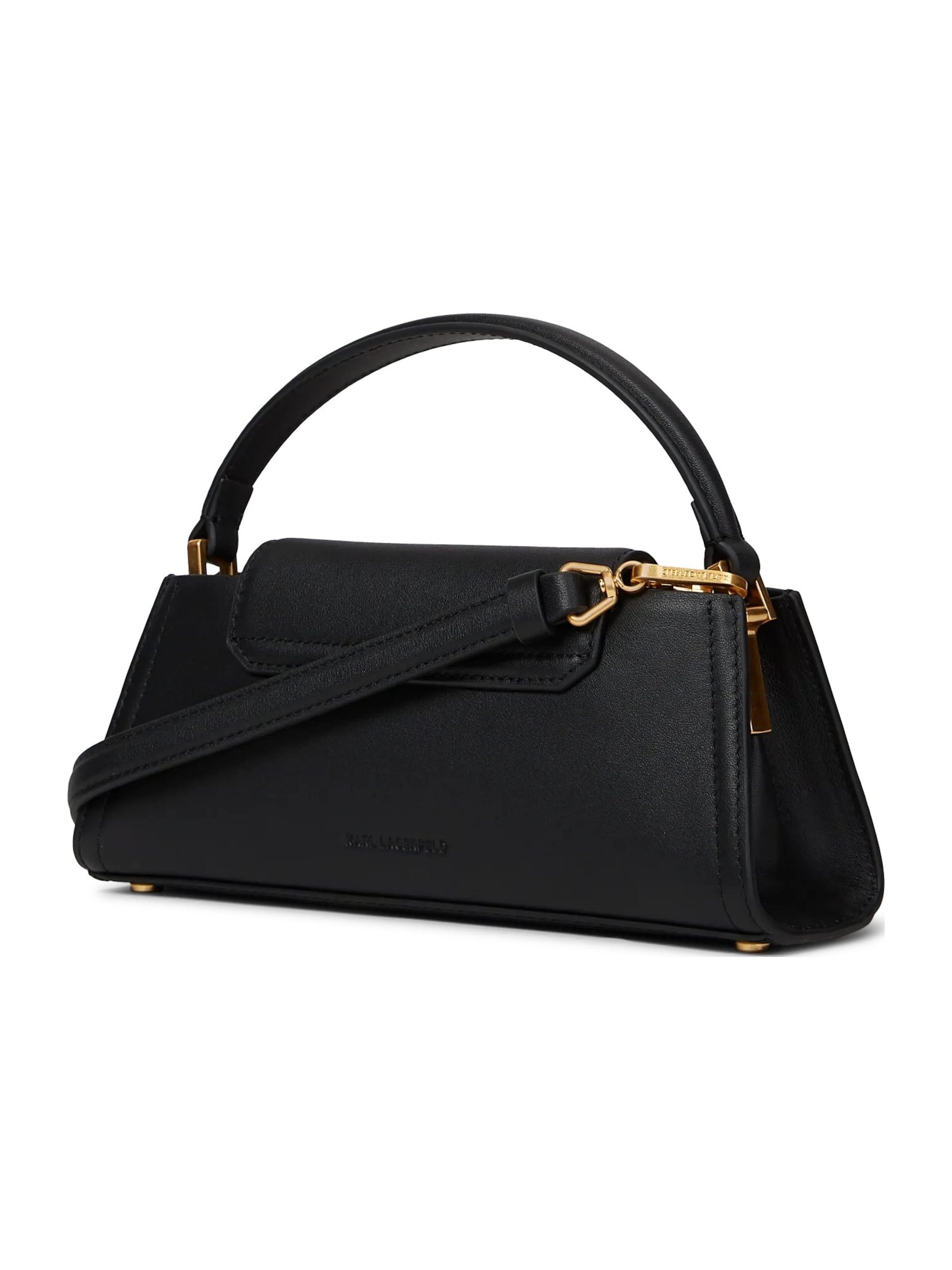 Karl Lagerfeld - Bolso de mano 'K/Signature' en negro