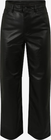 Monki Wide leg Pants in Black: front