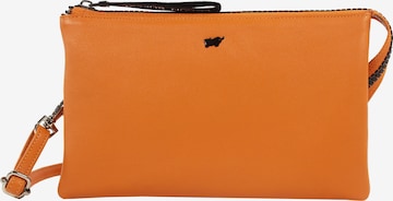 Borsa a spalla 'Capri' di Braun Büffel in arancione: frontale