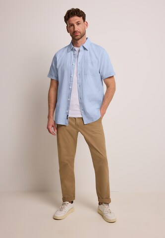 Street One MEN Regular Fit Hemd in Blau