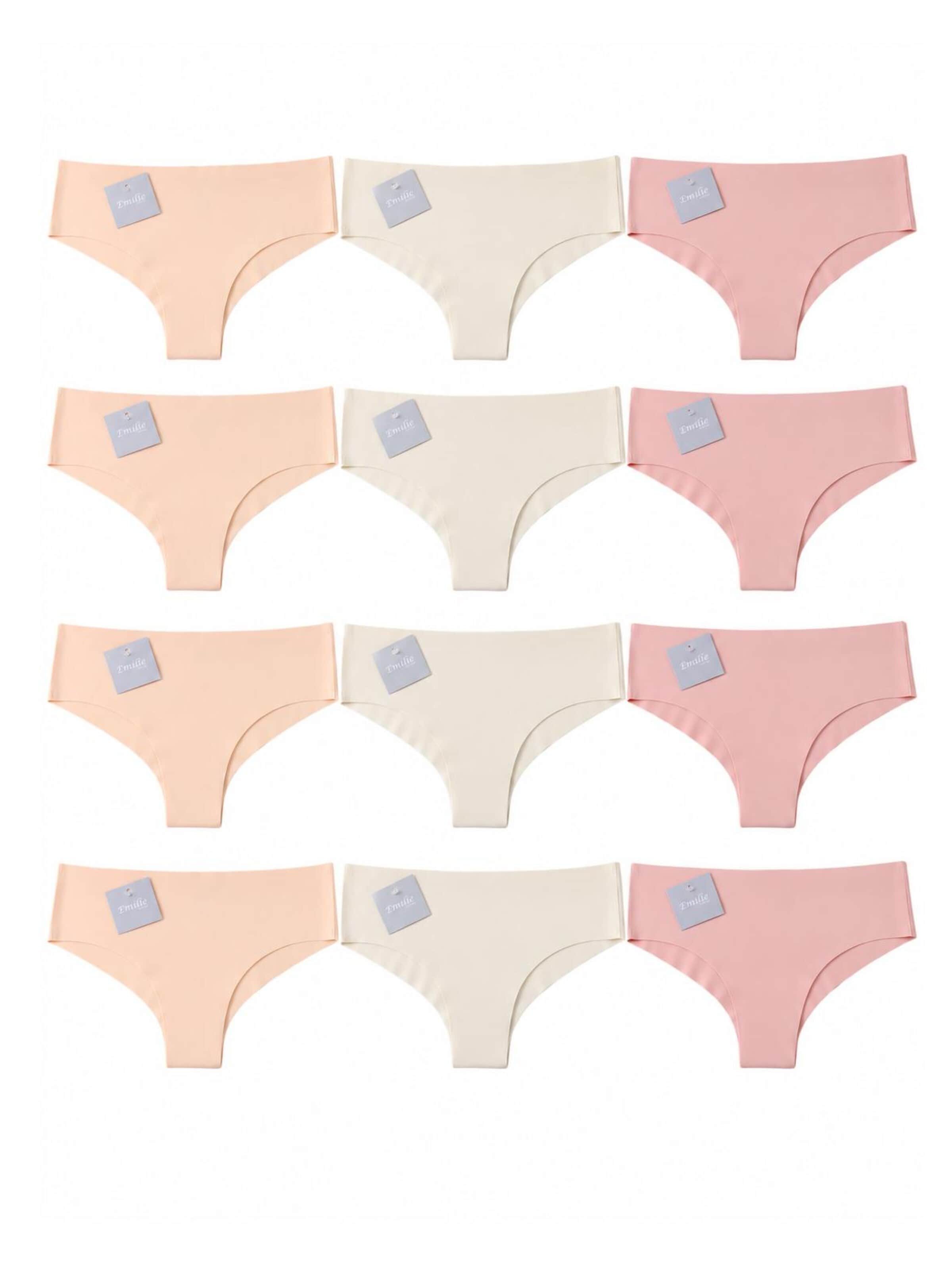 Emilie collection Panty 'Panty multipack 12' in Mixed colours