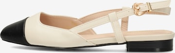 Mule 'Bisou' Haboob en beige : devant