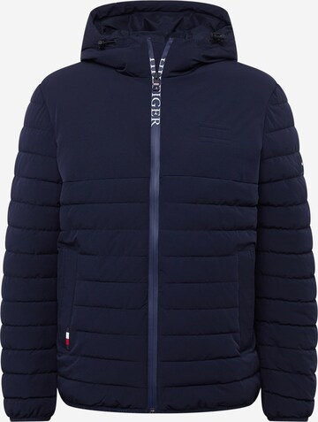 TOMMY HILFIGER Tussenjas in Blauw: voorkant