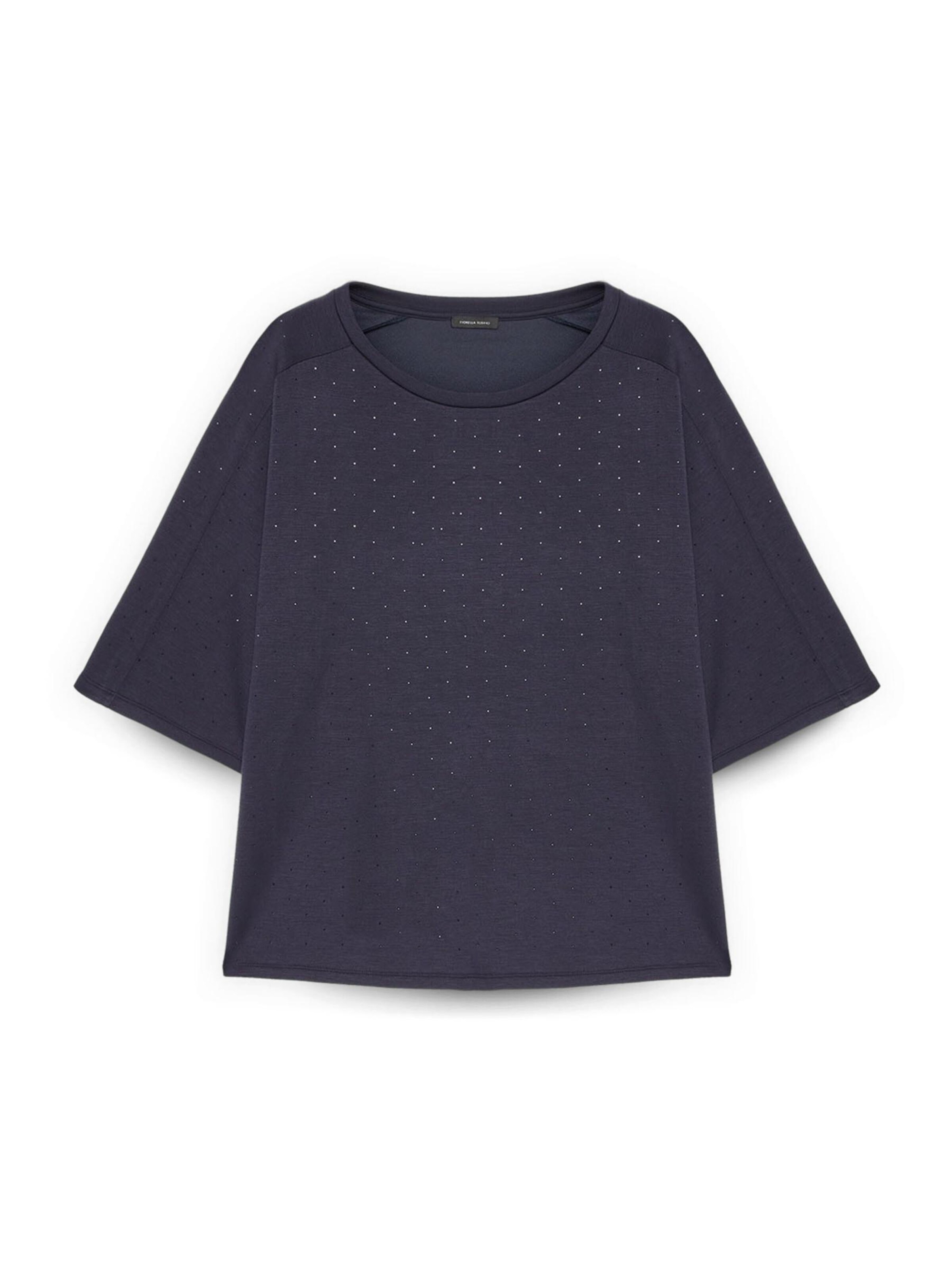 Fiorella Rubino - Camiseta en azul: frente