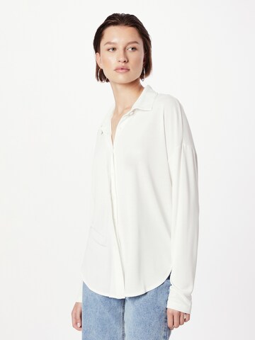 Herrlicher Bluse 'Svania' in Weiß: Vorderseite