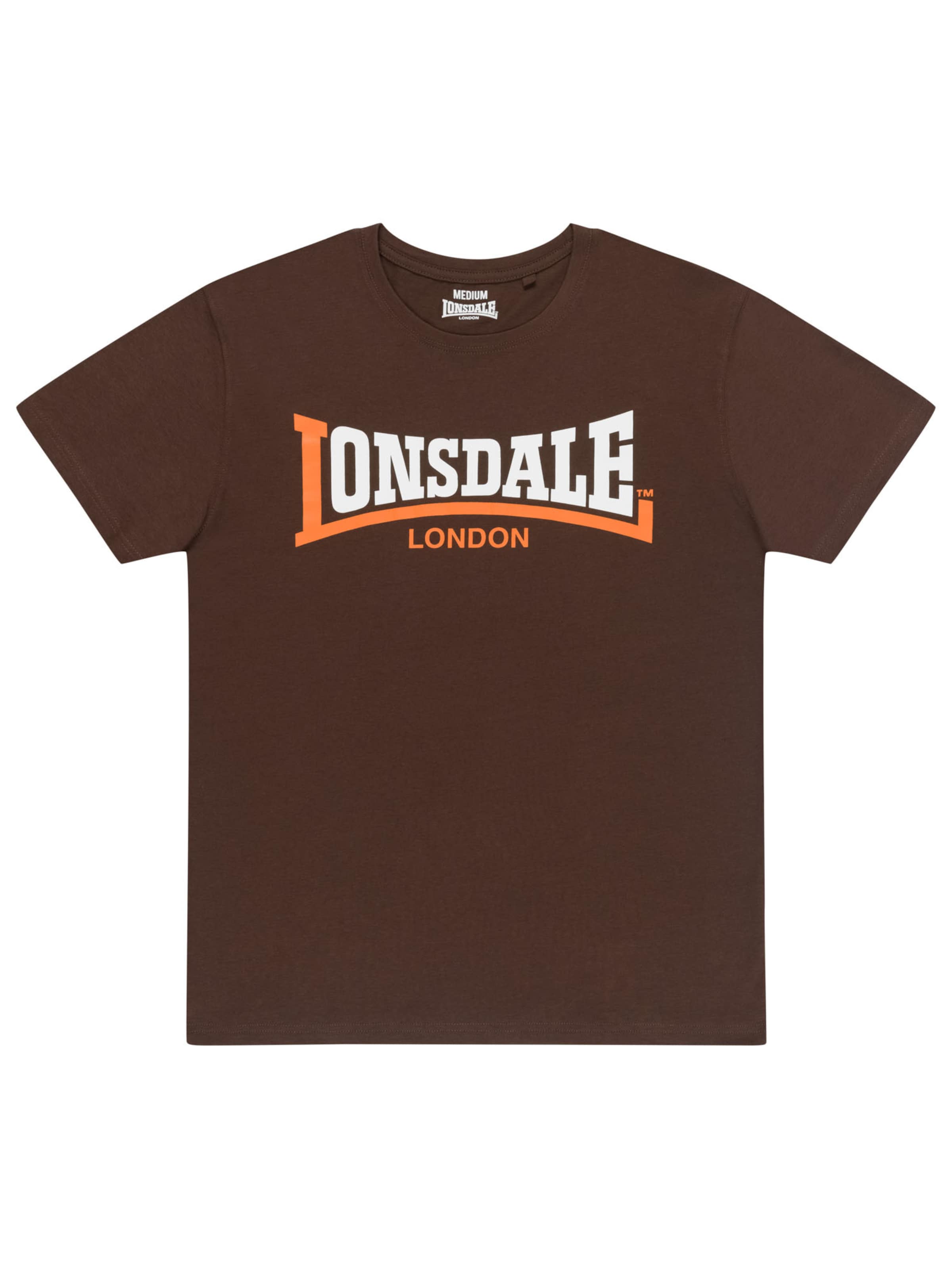 LONSDALE Bluser & t-shirts i brun: forside