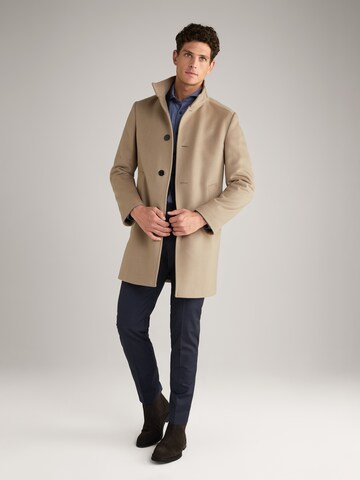 JOOP! Between-Seasons Coat 'Maron' in Beige