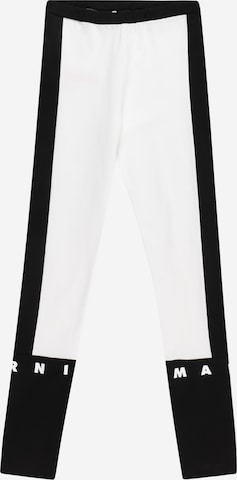 Skinny Leggings de la Marni pe negru: față