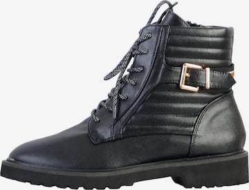The Divine Factory Ankle Boots in Schwarz: Vorderseite